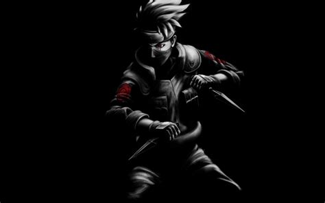 Download Kakashi Hatake Naruto Dark Fan Art Wallpaper