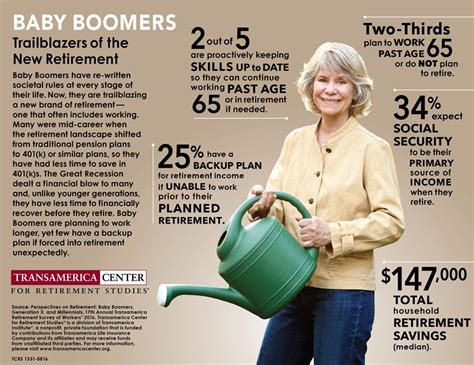 Perspectives On Retirement Baby Boomer Infographic
