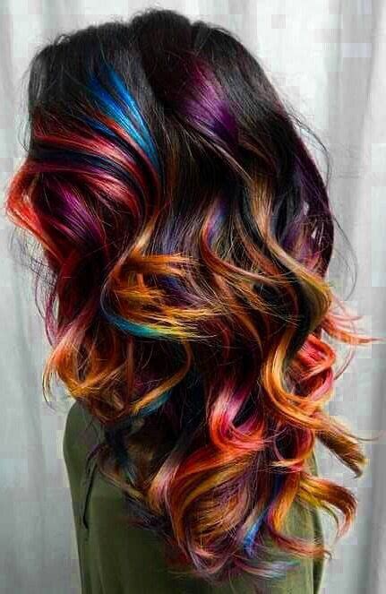 10 Gorgeous Rainbow Hairstyles Hair Color Trends 2024 Styles Weekly
