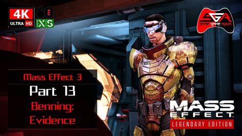 Mass Effect Legendary Edition Me3 Part 13 Benning Evidence 4k Uhd