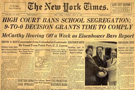 brown v board of education overturned separate but equal treatment the mitchell