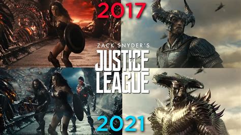Justice League Snyder Cut Vs Theatrical Cut Trailer 2 All New