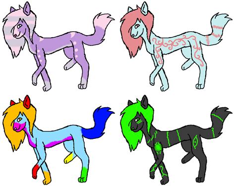 Sparkle Dog Adoptables By Meowing Kitty Artist On Deviantart