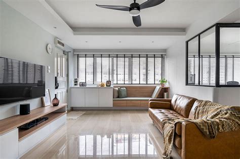 An Hdb Resale Flat Made Open And Perfect For Working From Home