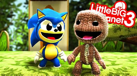 Sackboys Return To The Gardens With Sonic Littlebigplanet 3 Ps4