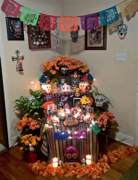 Dia De Los Muertos Home Altar