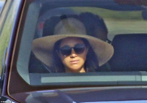 Prince Harry And Meghan Look Very Somber While Driving In Santa Barbara