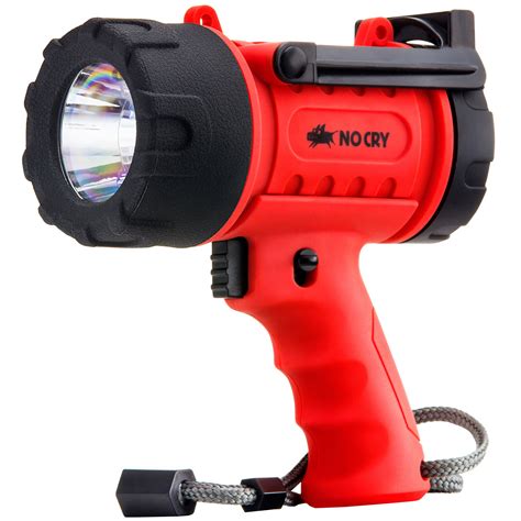 Nocry 18w Waterproof Rechargeable Flashlight Spotlight With 1000