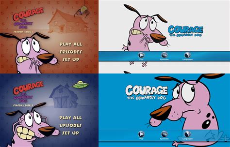 Courage The Cowardly Dog Complete Series Dvd Menus By Dakotaatokad On