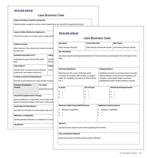 F3-Epic-lean-business-case_v4-1 | ScrumDesk, Meaningful Agile