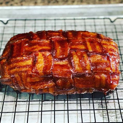 Bacon Wrapped Smoked Meatloaf Tx Foodie