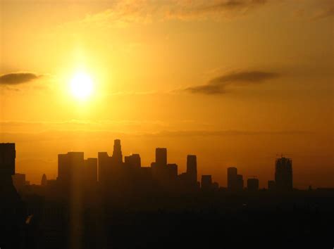 Los Angeles Sunrise By Andromedaroach On Deviantart