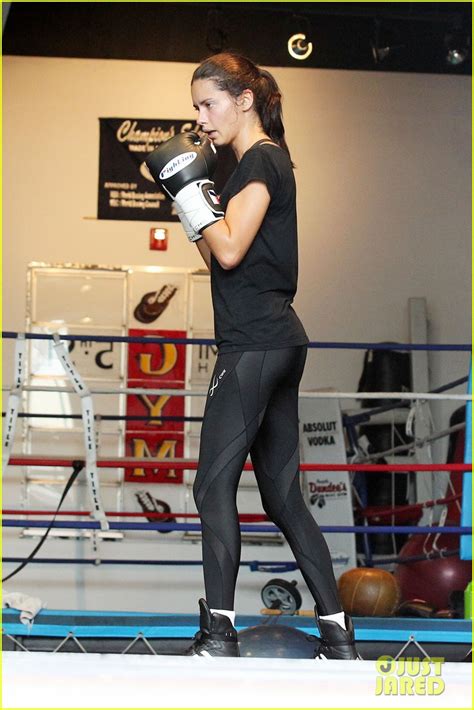 Adriana Lima Boxing Babe In Miami Photo 2594295 Adriana Lima