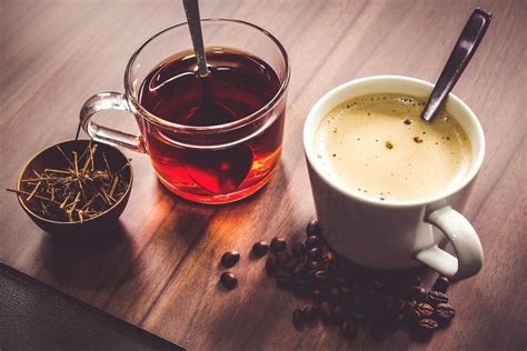 Caffeine In Coffee Vs Tea Liquid Image