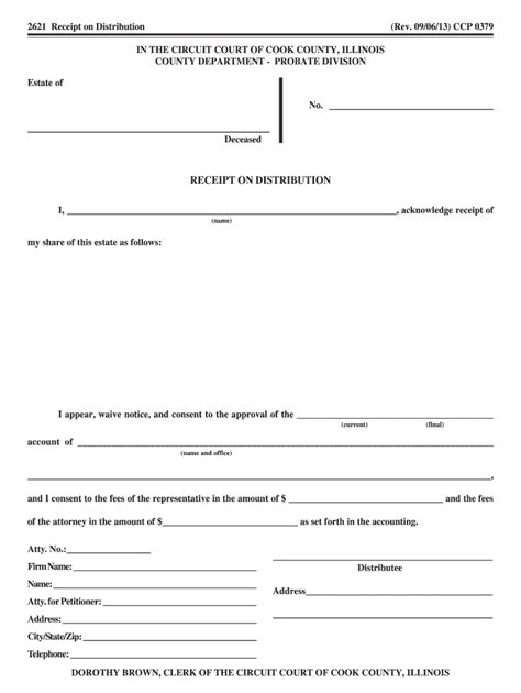 Probate Accounting Template 2013 2024 Form Fill Out And Sign