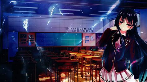 1080p Classroom Of The Elite Anime Hd Wallpaper
