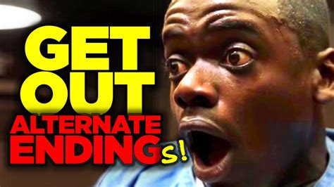 GET OUT Alternate Ending(s) Revealed! - YouTube