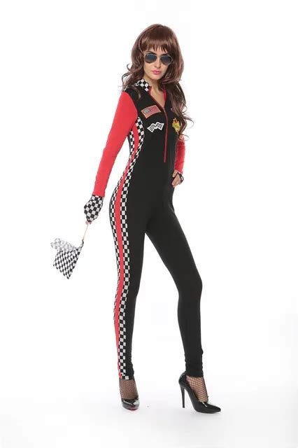 Aliexpress Com Buy Long Sleeve Sexy Uniforms Race Car Driver