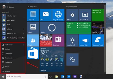 How To Customize Quick Links In Windows 10 Start Menu Tip Reviews