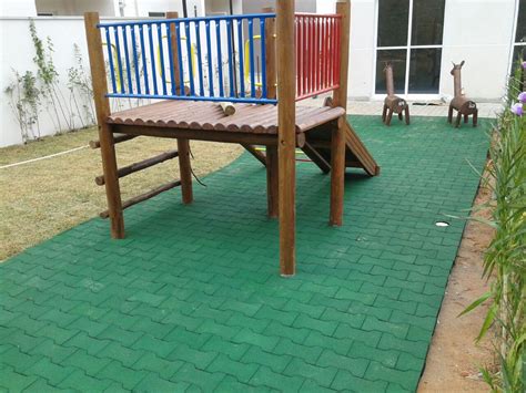 Piso Emborrachado Para Playground Ossinho Instrutoy