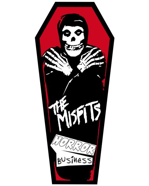 Misfits Horror Business Embroidered Back Patch Ubicaciondepersonas