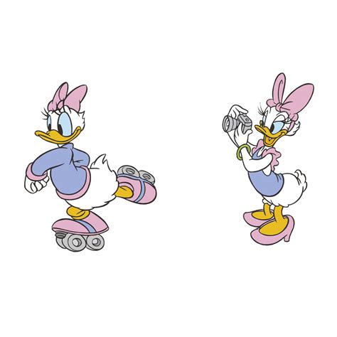 Donald Duck And Daisy Duck Vector Editorial 23450428 Vector Art At Vecteezy