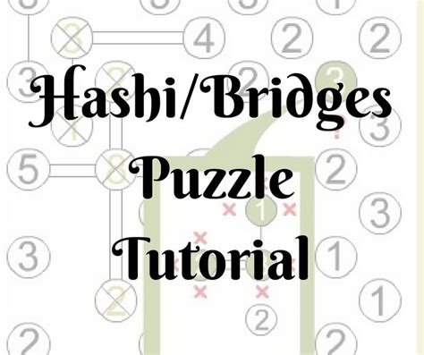 Hashibridges Puzzle Tutorial By Conceptis Puzzles Fun With Puzzles