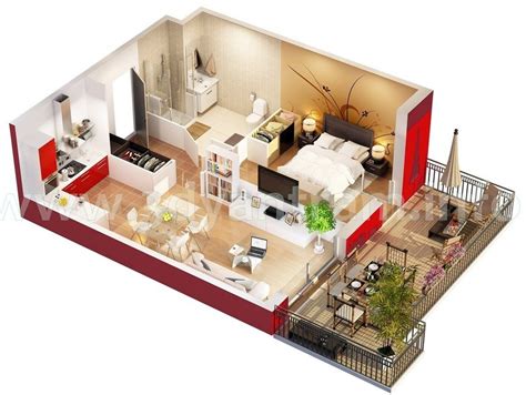 Studio Apartment Floor Planinterior Design Ideas