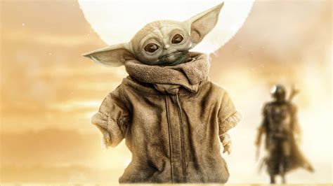 Download Baby Yoda Zoom Background