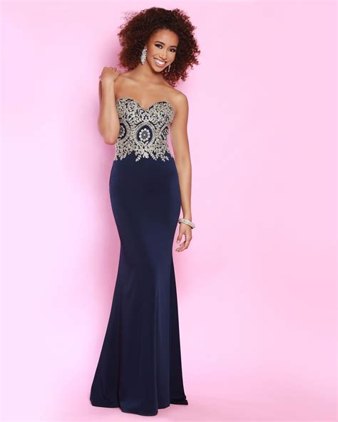 we love this evening dress from 2cute the elegant design shows off the feminine silhouette