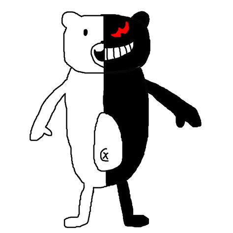 How To Draw Monokuma Here Is How I Drew The Monokuma Ecjtxyvtjj