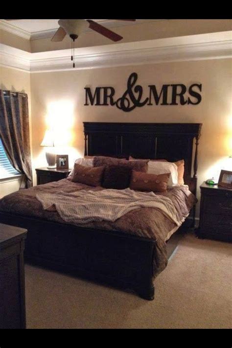 To enjoy romantic relationship as a couple it is important that the bedroom be kept clean with other features and decor well in place for a more comfortable time in the bedroom. MR & MRS Wood Letters,Wall Décor, Painted Wood Letters ...