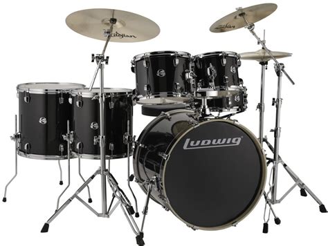 Ludwig Element Evo Complete Drum Kit 6 Piece Zzounds