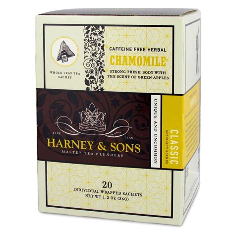 Harney And Sons Chamomile Tea Sachets Premium Teas