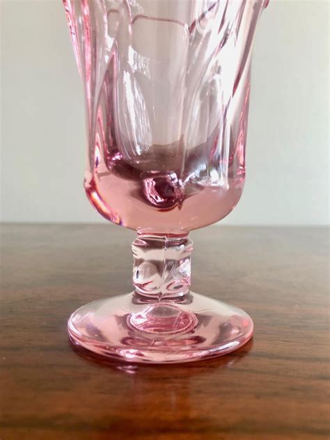 Set Of 10 Pink Fostoria Juice Glasses At 1stdibs