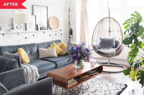 Before And After The 10 Best Living Room Redos We Saw In 2020 Living
