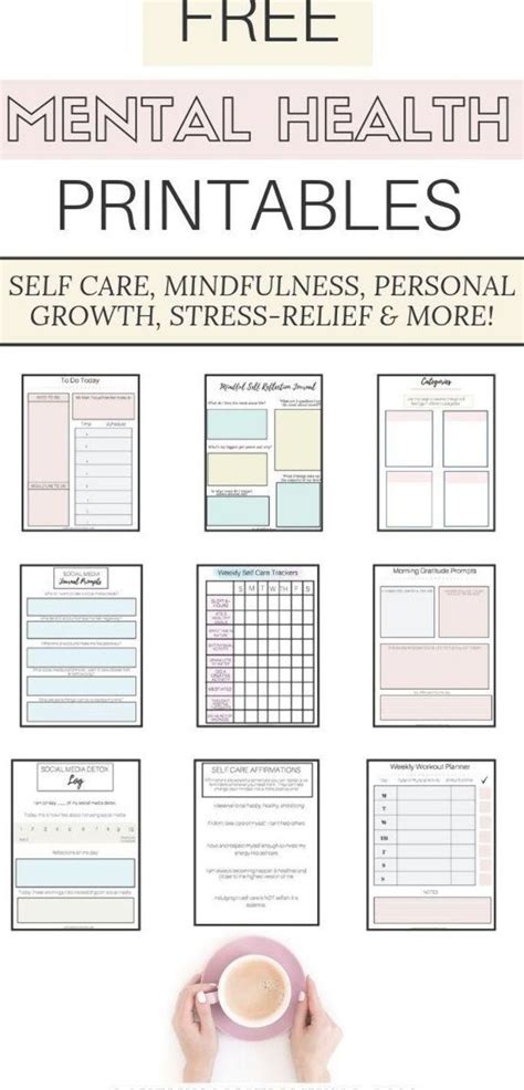 Free Printable Mental Health Worksheets For Adults Askworksheet