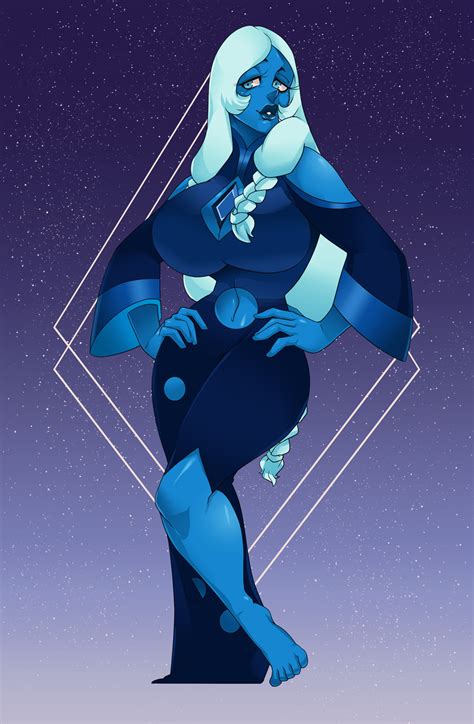 Commission Blue Diamond By Dsolte On Newgrounds