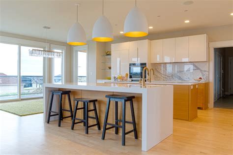 Check spelling or type a new query. Modern Kitchen w/ White Quartz Countertops and Glossy ...