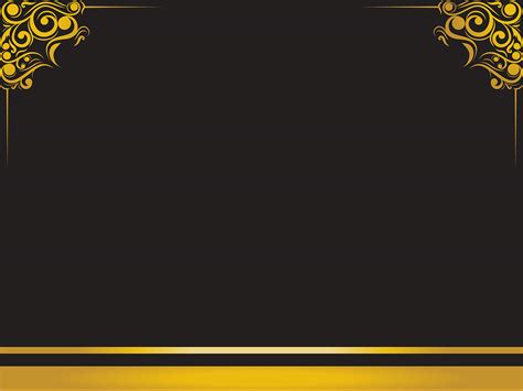 Luxury Frame Backgrounds Black Border And Frames Yellow