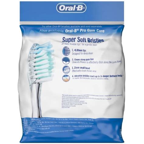 Oral B Complete Sensitive Care Extra Soft Manual Toothbrush 5 Count