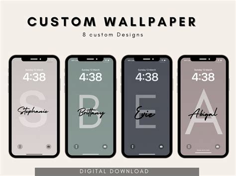 Custom Iphone Wallpaper Digital Download Ios High Etsy