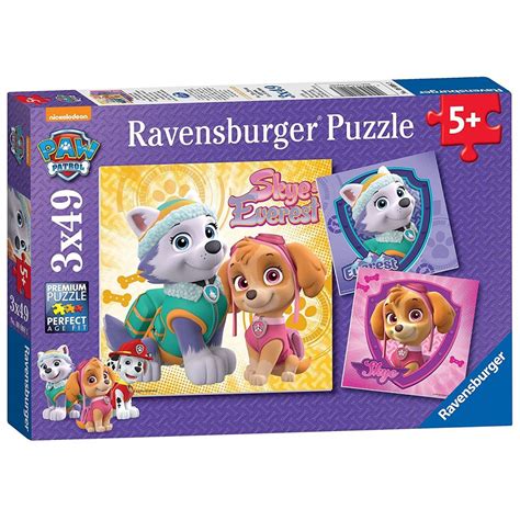 Ravensburger Puzzle Disney Tlapková Patrola 3 X Maxíkovy Hračky