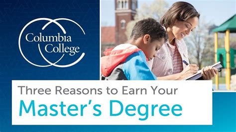 Three Reasons To Earn Your Masters Degree Youtube