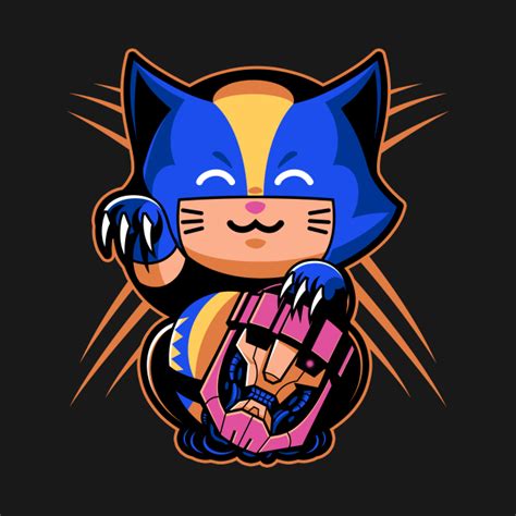 Mutant Cat X Men T Shirt Teepublic