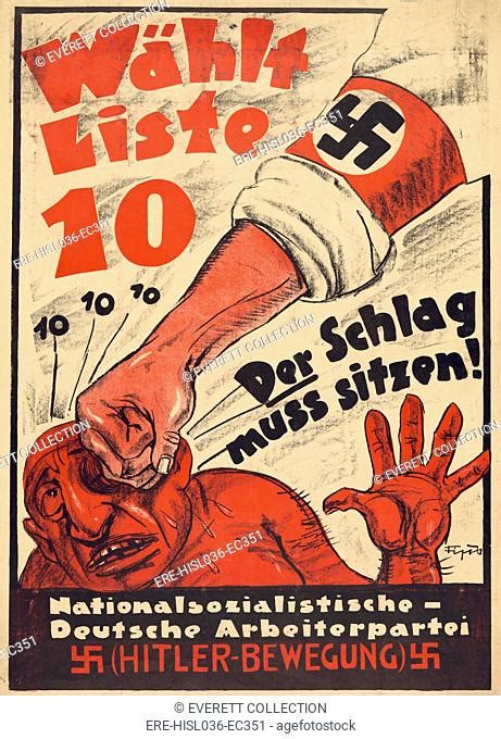 Nazi Propaganda Poster Stock Photos And Images Agefotostock