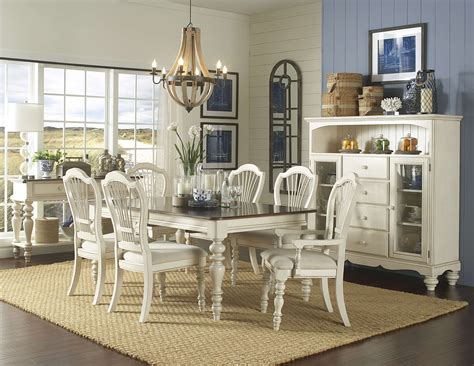 Ashley furniture glambrey 5 piece round dining room set. Lowest price on Hillsdale Pine Island Old White 7-Piece ...
