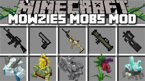 Minecraft Modern Mowzies Mobs Warfare Mod Dangerous Mowzies Bunker