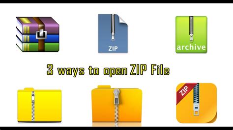 How To Open Zip File In Pc Youtube