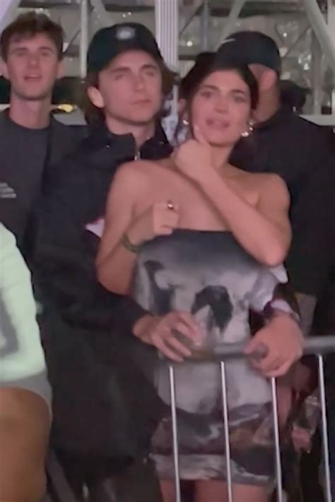 Kylie Jenner And Timoth E Chalamet At Beyonc S Concert